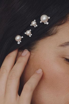 Nadri Pearl Bobby Pins, Set of 5