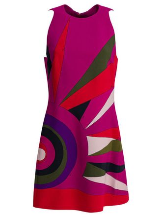 Pucci Sheath Dress With Hawaii Print