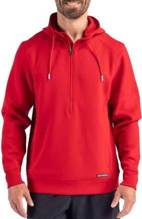 Cutter & Buck Roam Pullover Hoodie in Red at Nordstrom, Size Xxx-Large