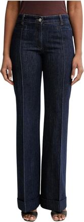 Missoni Rechte jeans - Dames - Jeans - Blauw - Maat: XS Katoen
