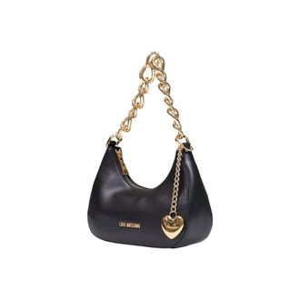 Love Moschino Chain Handle Shoulder Bag - Black