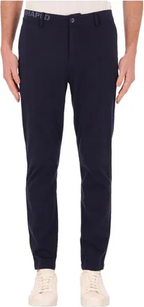 Distretto12 Pantaloni Chino - - Trousers - Uomo - Blu - M