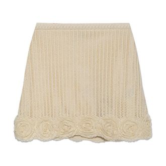 Self Portrait Donna, Gonne, Beige, XS, new