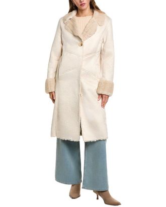 Via Spiga Notch Collar Coat