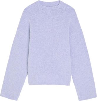 Forte_Forte Suri round-neck sweater - Purple