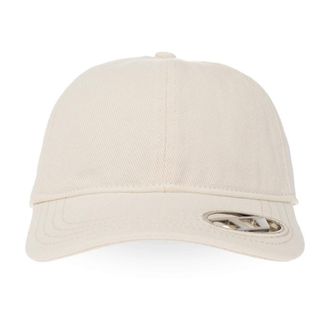 Diesel Baseballpet - Heren - Petten - Beige - M - Katoen - Accessoires