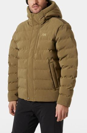 Helly Hansen Alby Water Repellent Puffer Jacket in Sepia Cord at Nordstrom, Size Xx-Large
