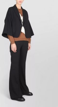 Max Mara turin cropped jacket wide sleeves design