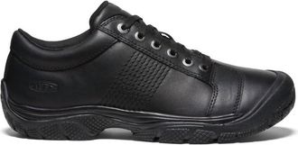 Keen Mens Ptc Oxford Work Shoes In Black