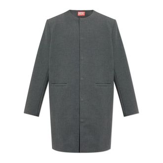Diesel Jas J-Mikel-Neo - Heren - Mantel - Grijs - M - Jassen