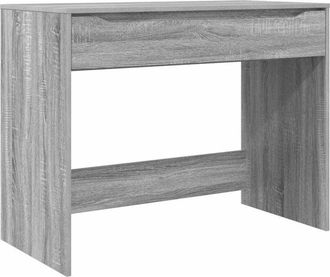 vidaXL Escritorio Gris Sonoma 100 x 50 x 78 cm Madera contrachapada vidaXL