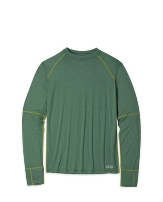 Stio Mens Basis PeakWool Lightweight Crew LS