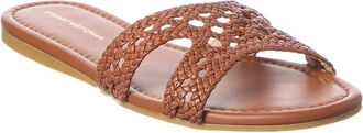 Stuart Weitzman Briar Slide Leather Sandal