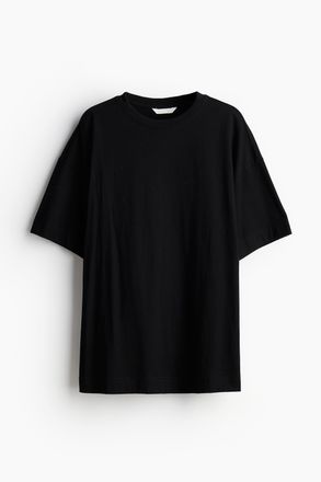 H&M Oversized T-Shirt - Schwarz
