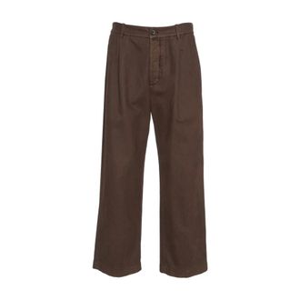 Nine In The Morning Broeken, Heren, Bruin, W31, Katoen, Philip Broeken