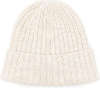 Fedeli Ribbed Cashmere Beanie