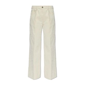 Forte_Forte Pantaloni dritti in velluto - - Trousers - Donna - Beige - M