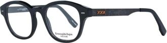 Ermenegildo Zegna Glasses, male, Black, ONE SIZE, Stylish Black Optical Frames