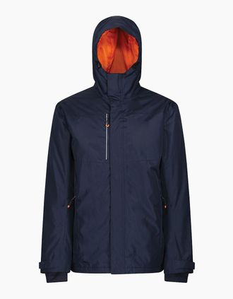 Regatta Mens Regatta Professional Mens Heated Waterproof Jacket - Navy - Size: 46/Regular