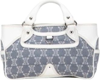 Celine Pre-owned Handbags, female, Blue, Size: ONE SIZE Pre-owned The Boogie