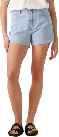 Abrand Venice Short Kendall- Zomer Denim Stijl - Dames - Denim shorts - Blauw - W29 - Denim - Korte Broeken