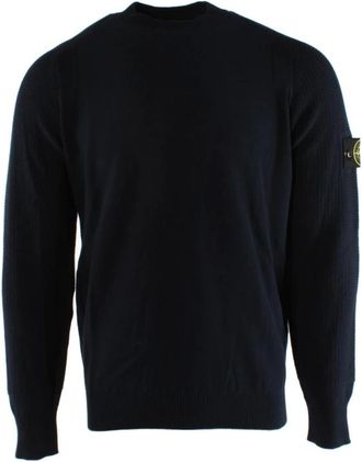 Stone Island Heren, Truien, Blauw, Maat: S Katoen