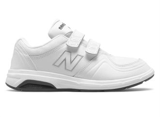 New Balance Womens Athletic Walking Shoes In Velco/ White
