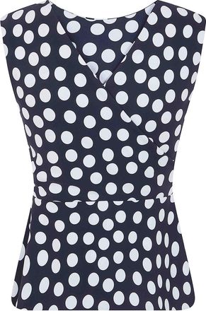 La Petite Robe Di Chiara Boni Oliwia Print Slim Jersey Top