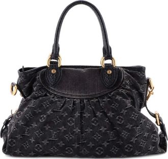 Louis Vuitton Neo Cabby Handbag Denim MM tote bag - Zwart