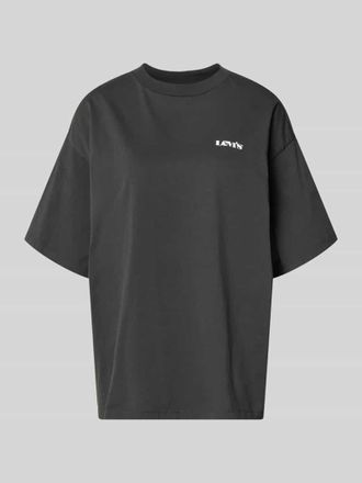 Levi's Oversized T-Shirt aus reiner Baumwolle in Black, Gr&ouml;&szlig;e XS