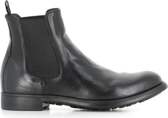 Officine Creative Heren, Schoenen, Zwart, Maat: 43 EU Leer