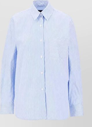 Emporio Armani striped cotton shirt