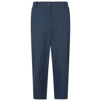 Mountain Warehouse Dames Delta Stretch Capri Broek (Marineblauw)