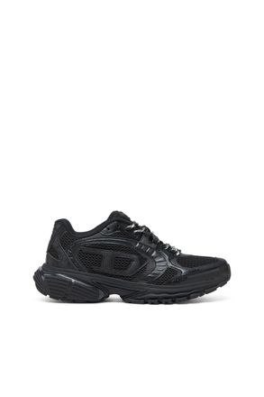 Diesel S-Pro-V-Dense-Mesh sneakers with Oval D logo - Sneakers - Man - Black