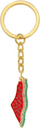 Generic ZEPFJHE Elegant Watermelon Keyrings Alloy Keychain Pendant Handbag Ornament Elegant Key Accessory for Everyday Use