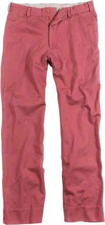 Bills Khakis Mens M3 Straight Fit Vintage Twills Pants In Weathered Red