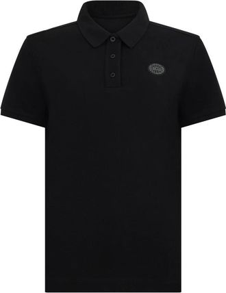 Canada Goose Classic Cotton Polo - Dames - Polos - Zwart - XS - Katoen - Tops