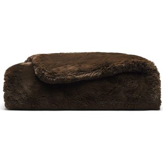 Cozy Earth Extra Weight Cuddle Blanket in Espresso at Nordstrom