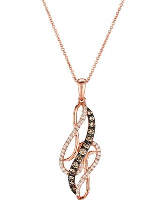 Le Vian 14K Rose Gold 0.52 Ct. Tw. Diamond Euphoria Chocolate Pendant