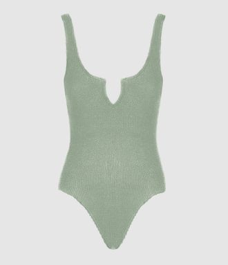 Sorbet Island Maillot de Bain Une Pi&egrave;ce Ava Vert Menthe