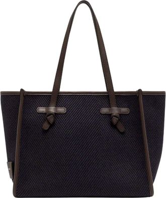 Gianni Chiarini Bolso de Compras Marcella - Bags - Mujer - Azul - ONE SIZE