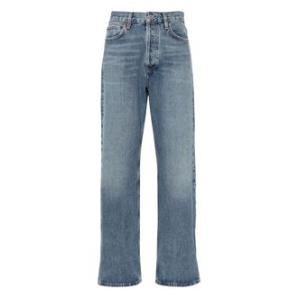 A Gold E Straight Jeans, female, Blue, Size: W26 fran jean