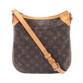 Louis Vuitton Pre-owned Odeon PM Monogram Schoudertas - Dames - Pre-owned - Bruin - Maat: ONE Size Leer