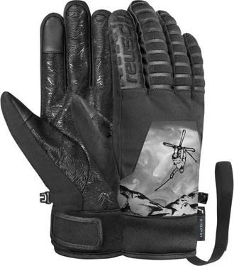 Reusch Raptor R-Tex XT Touch-Tec Handschuhe - Unisex | grau/schwarz