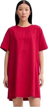 Marc O'Polo Dames, Jurken, Rood, Maat: XS Katoen