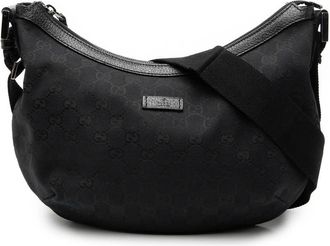 Gucci Pre-owned Gucci GG Canvas Crossbody Unisex 181092 002123