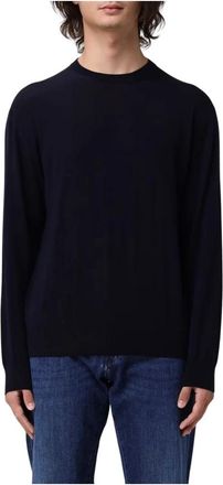 Paul & Shark Trui met ronde hals - Heren - Ronde hals truien - Blauw - L - Truien & Vesten