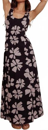 Indikah Kauai Maxi Dress In Black