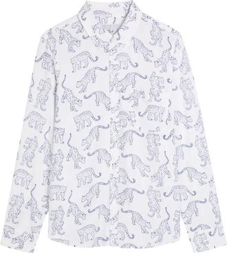 Rails Camicia Kathryn con stampa - Bianco