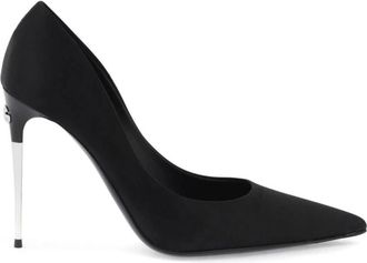 Dolce & Gabbana Pumps - Dames - Pumps - Zwart - 38 EU - Leer - Schoenen